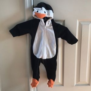 Carters Penguin Halloween costume 6m